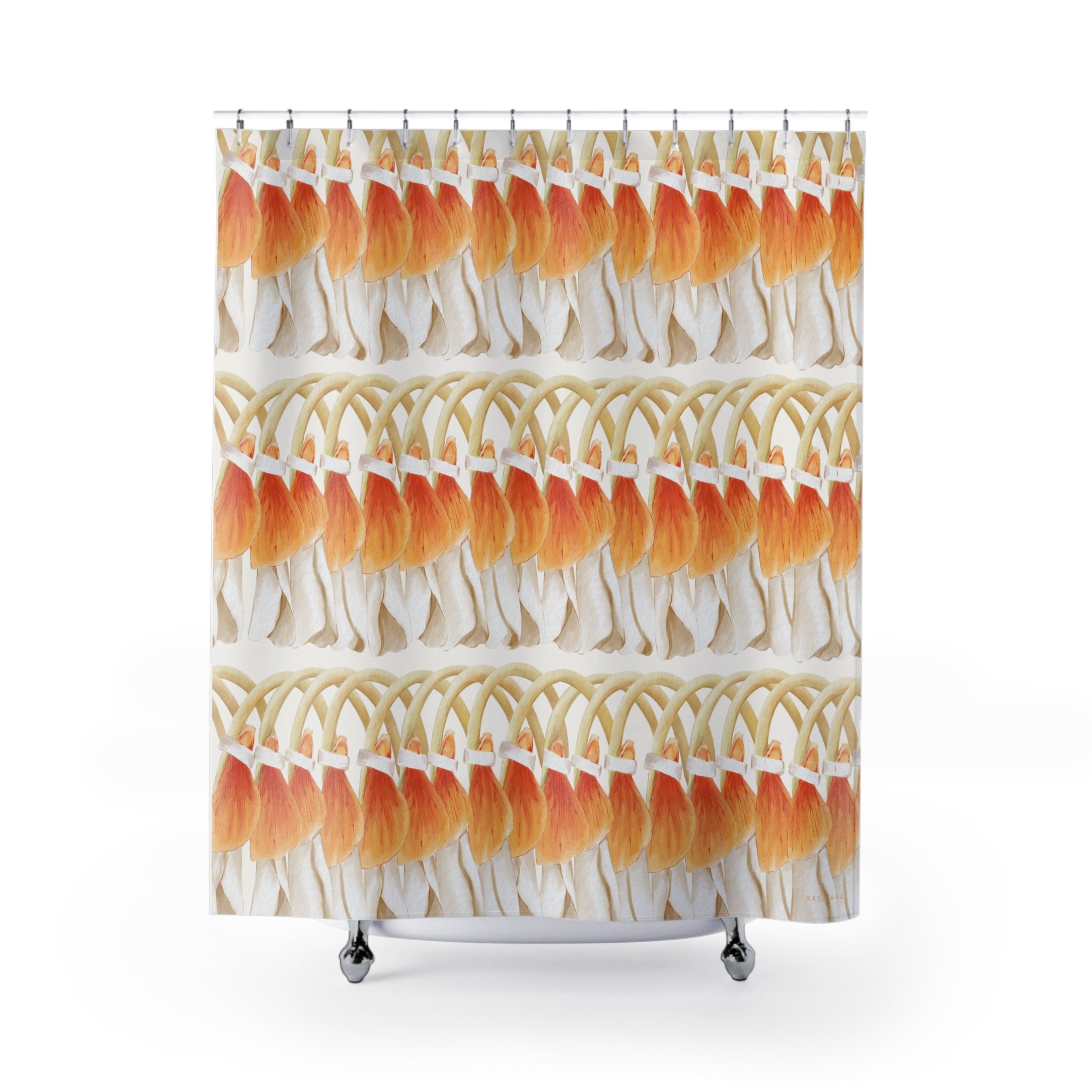 Orange Ginger Strand Shower Curtain – Ka Ohana Jewelry