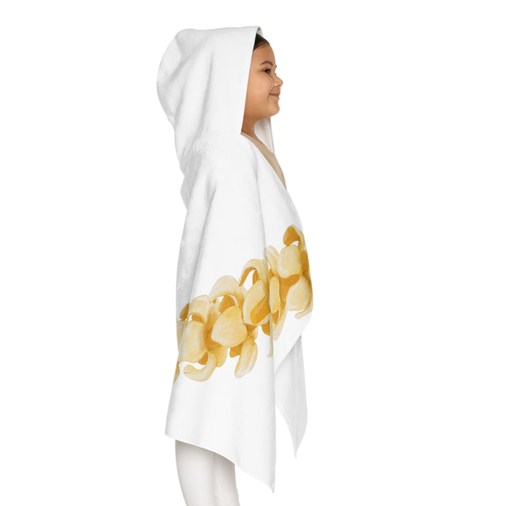 Puakenikeni Lei Youth Hooded Towel