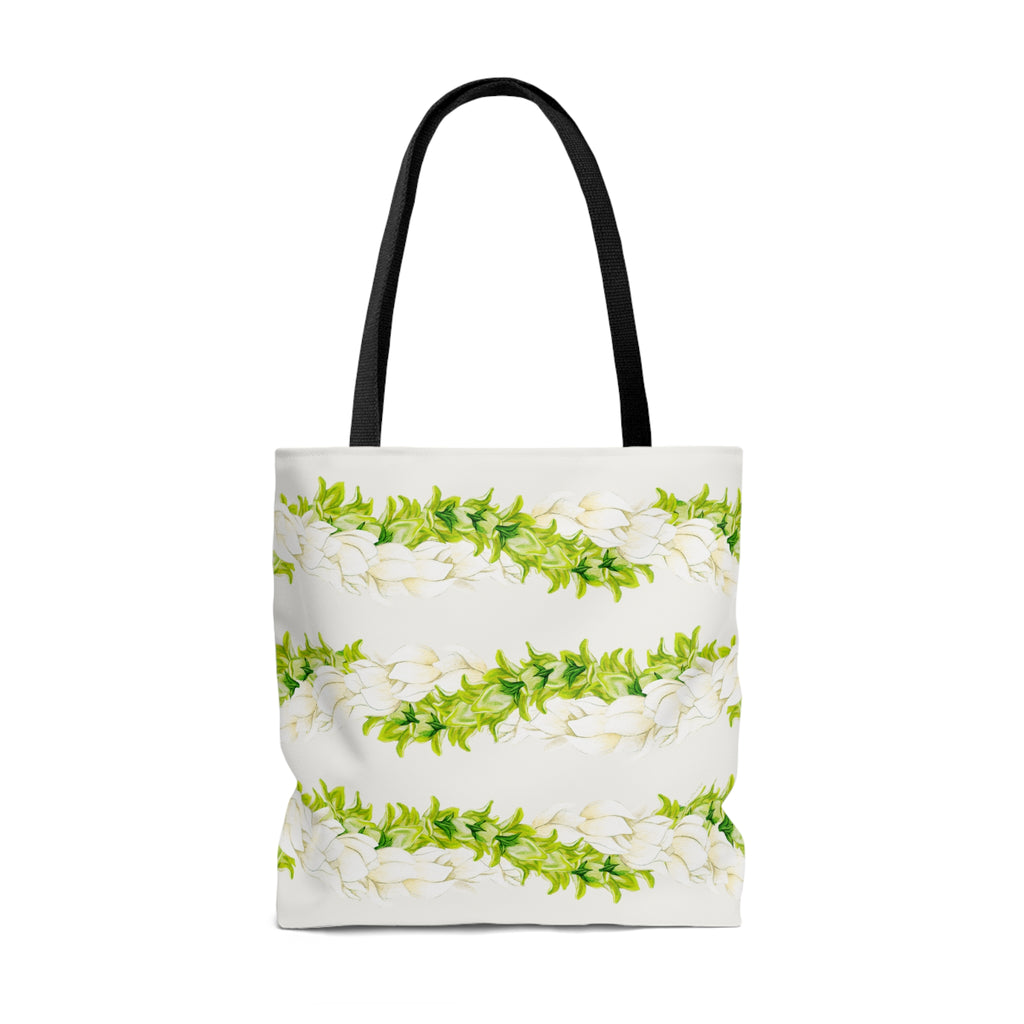 Pakalana + Pikake Twist Lei Tote Bag
