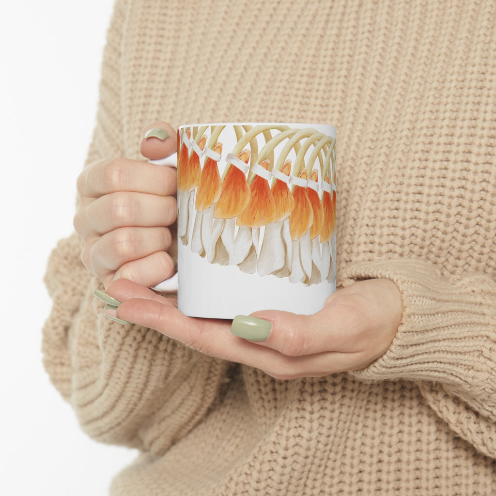 Orange Ginger Lei Ceramic Mug (11oz)