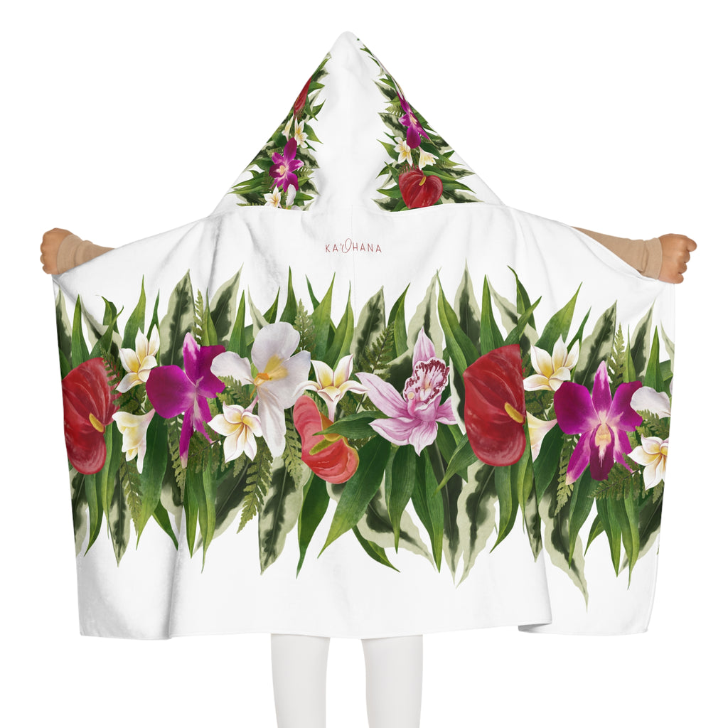 Haku Lei Keiki Hooded Towel