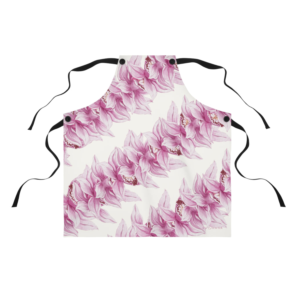 Pink Orchid Strand Apron