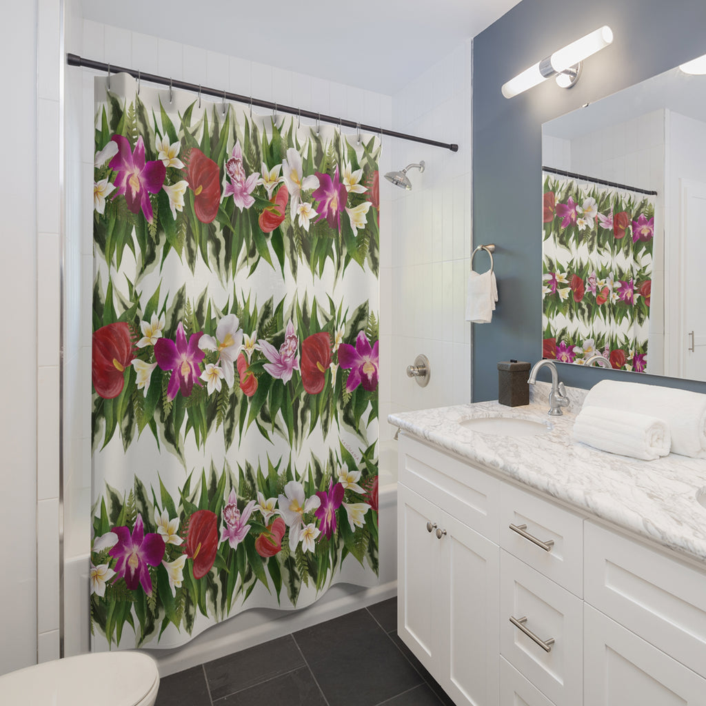Haku Lei Shower Curtain