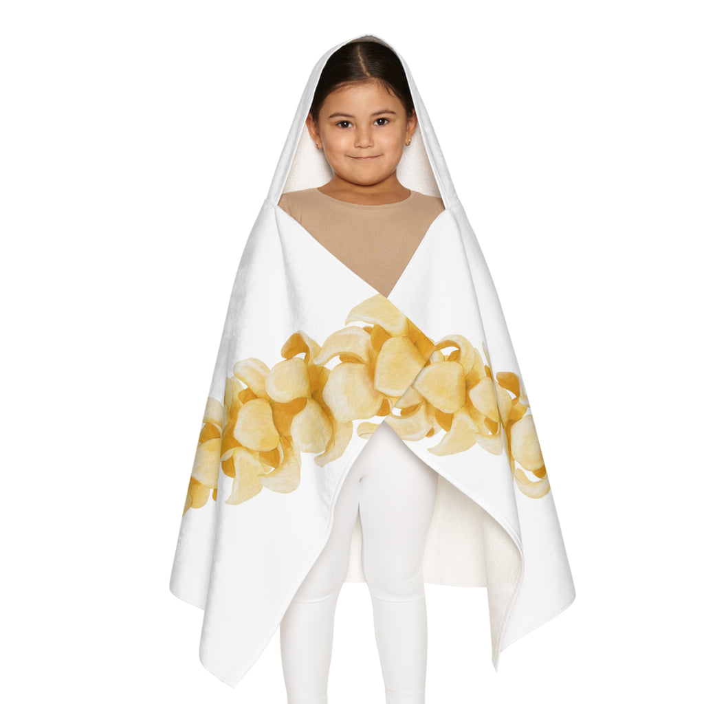 Puakenikeni Lei Youth Hooded Towel