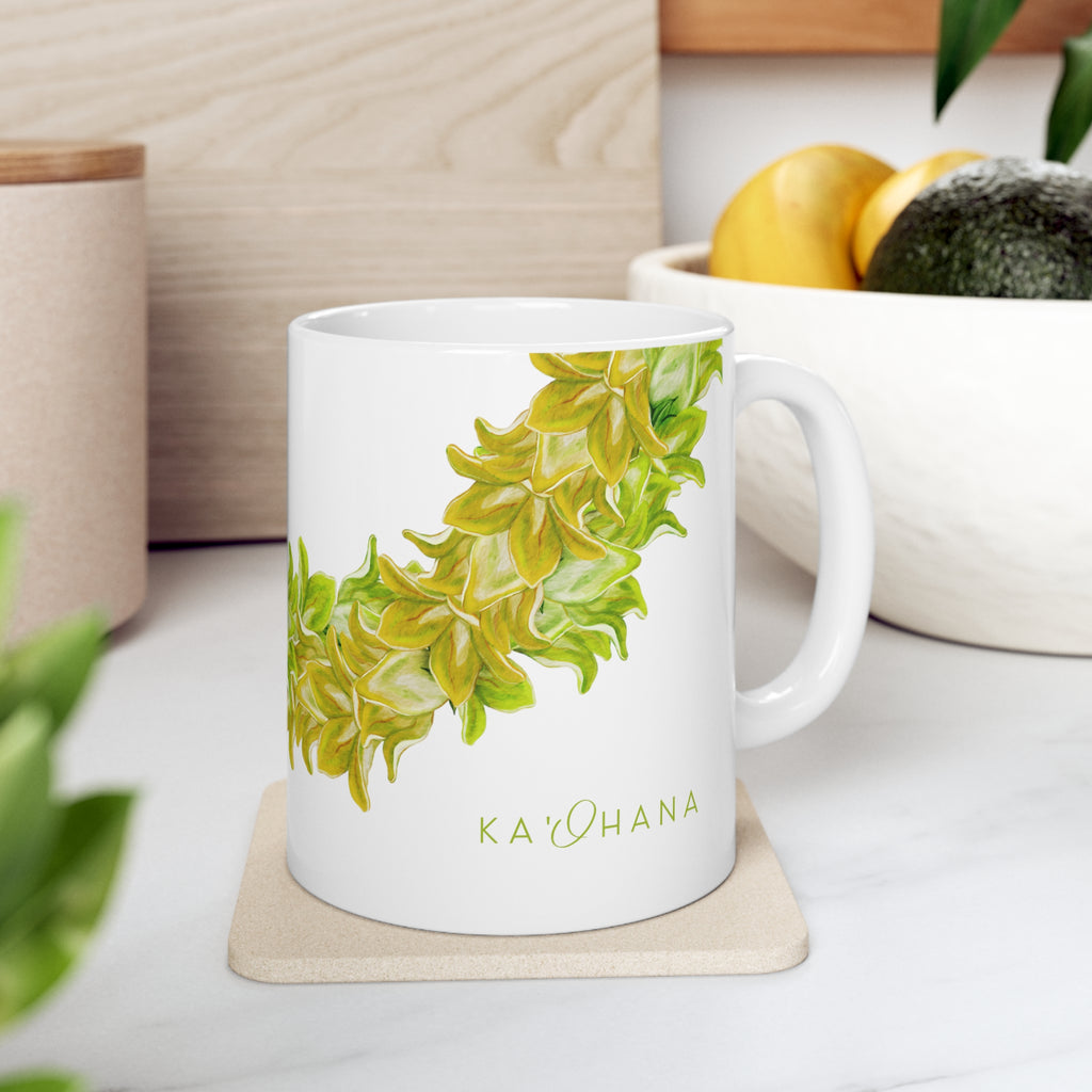 Pakalana Twist Lei Ceramic Mug (11oz)