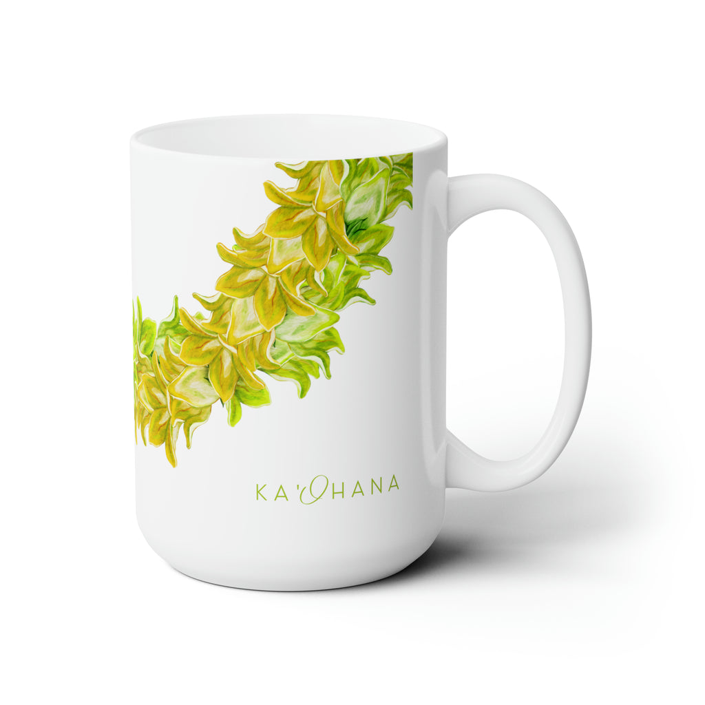 Pakalana Twist Lei Ceramic Mug (15oz)