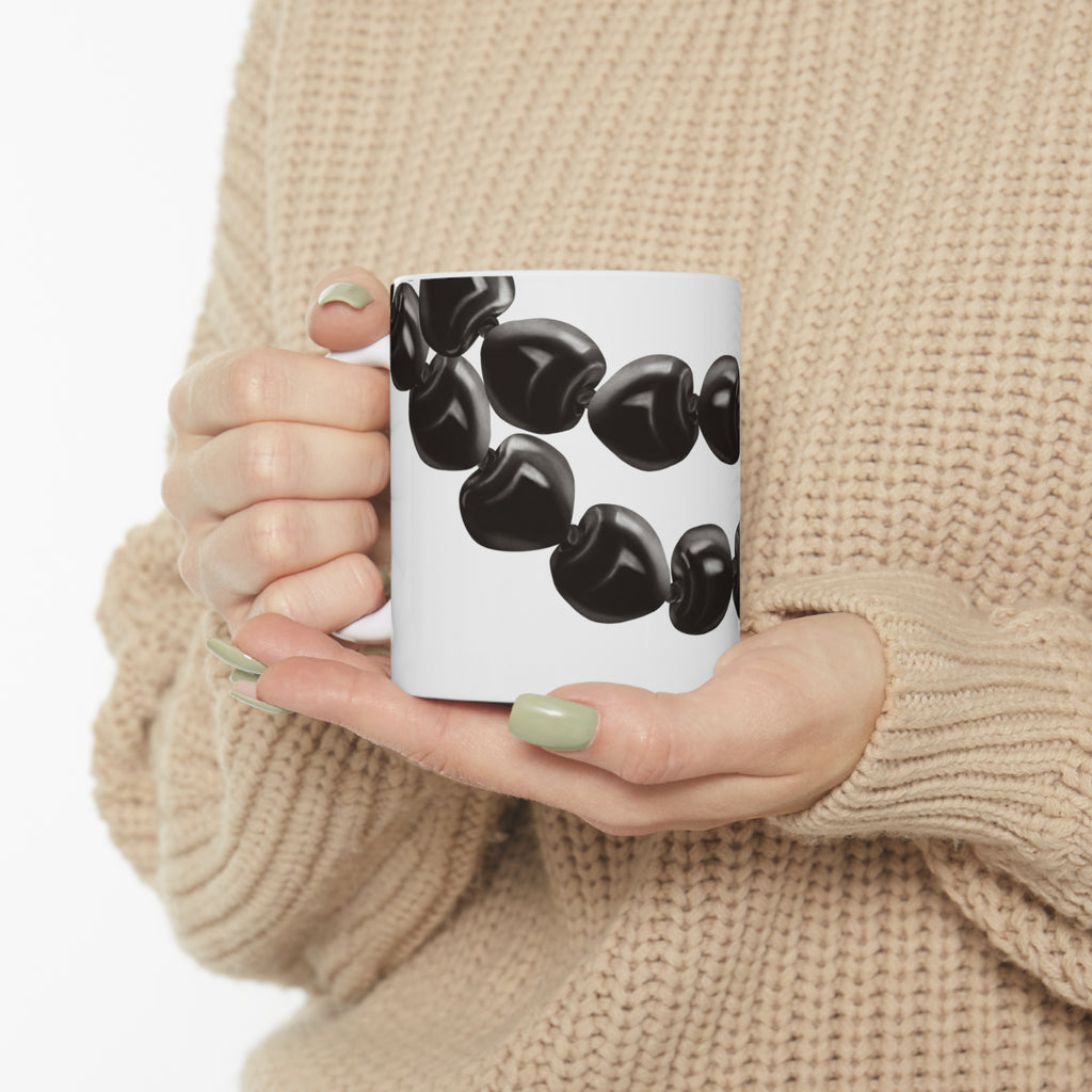 Kukui Nut Lei Ceramic Mug (11oz)