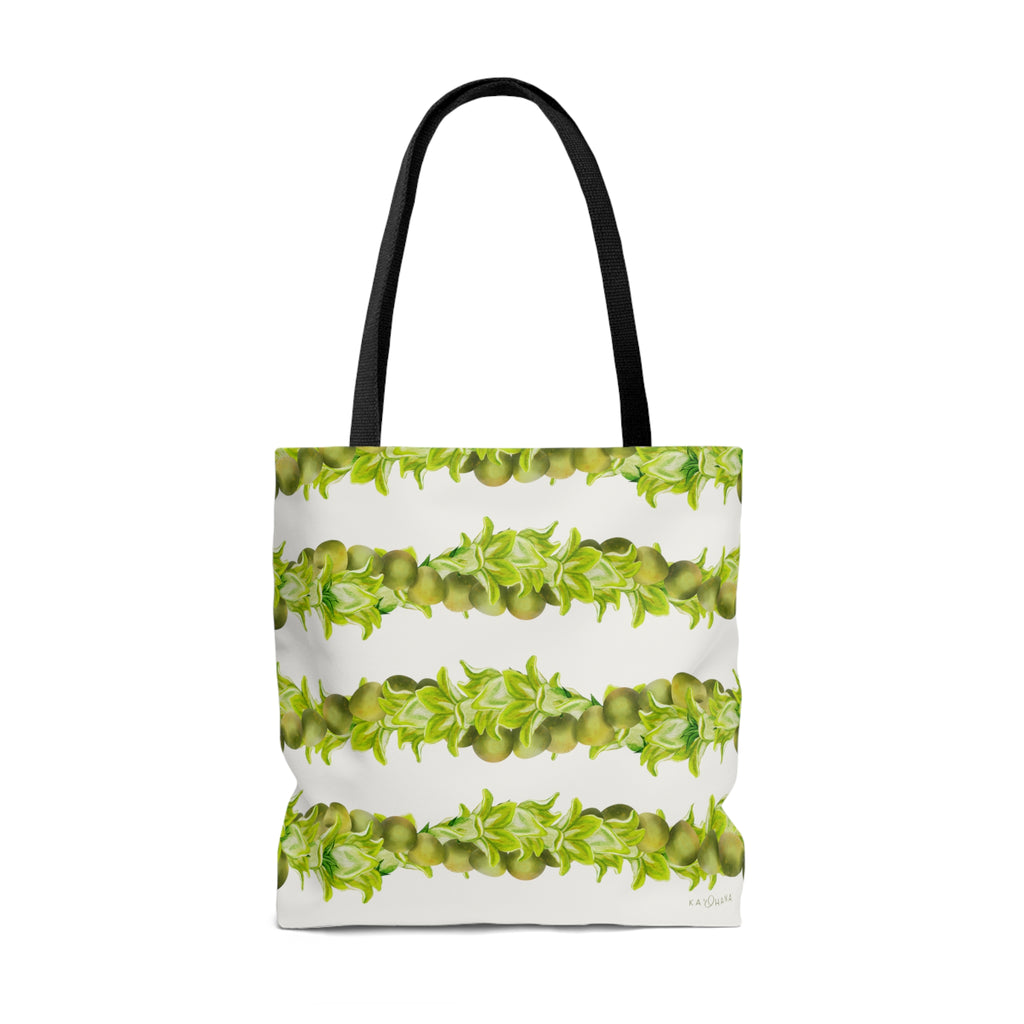 Mokihana + Pakalana Twist Lei Tote Bag