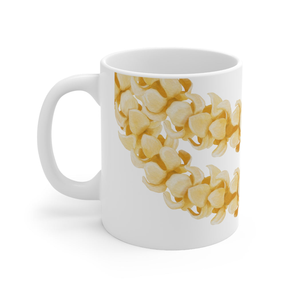 Puakenikeni Lei Ceramic Mug (11oz)