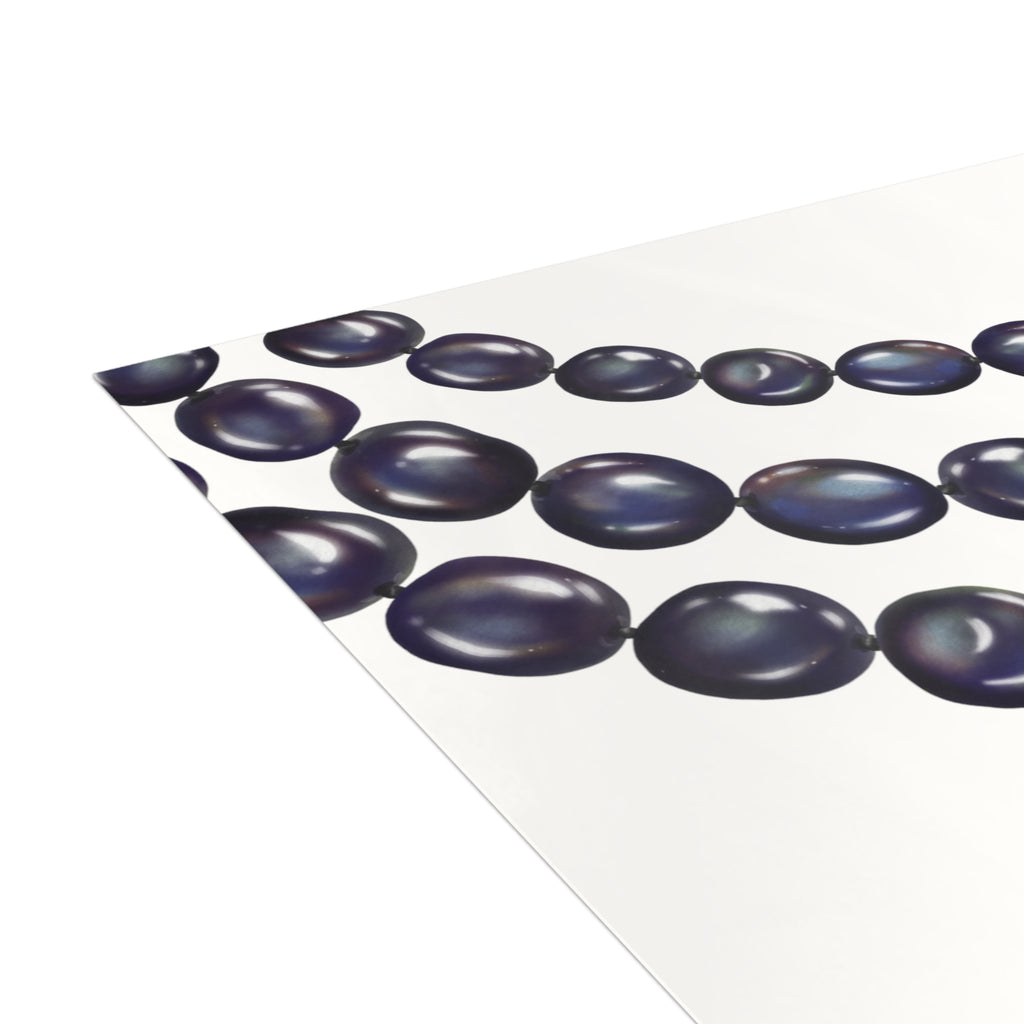 Blank Tahitian Pearl Multi-Strand Greeting Card