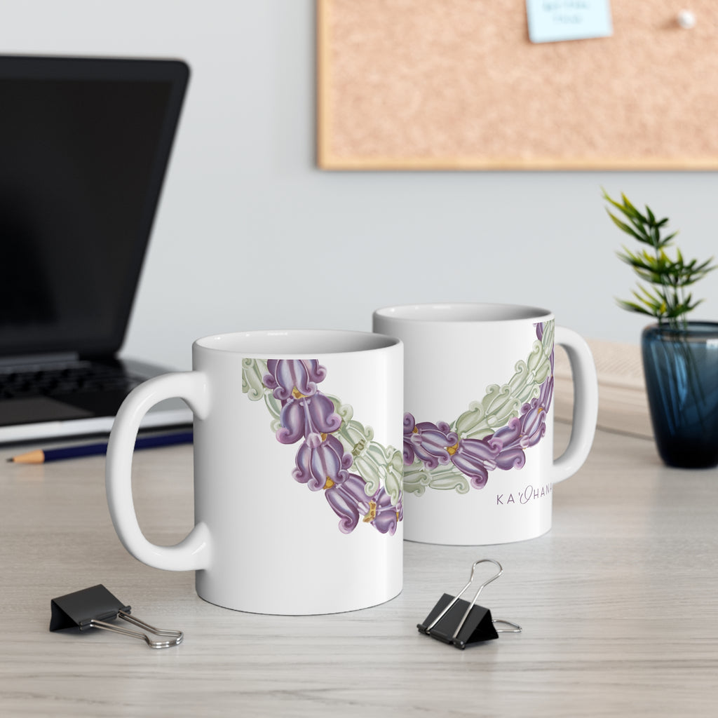 Mixed Crown Twist Lei Ceramic Mug (11oz)