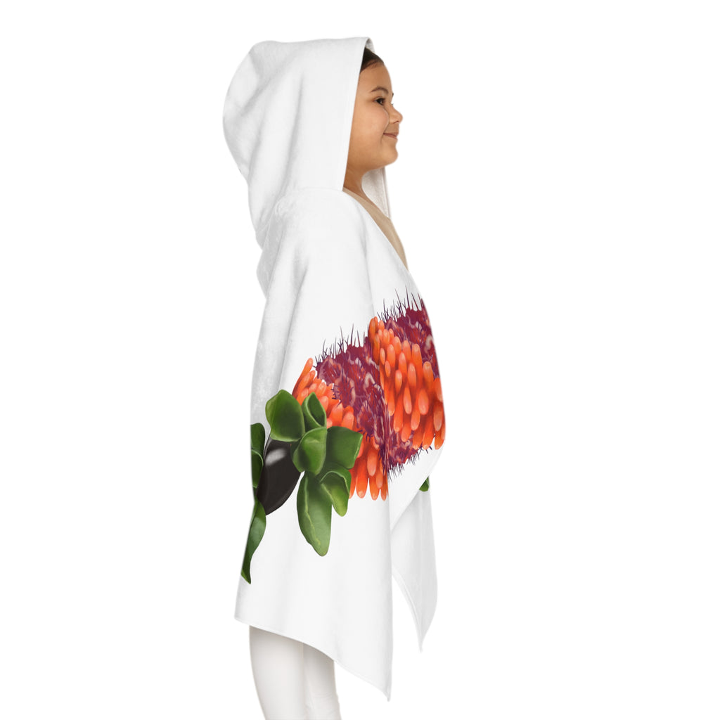 Cigar Lei Youth Hooded Towel