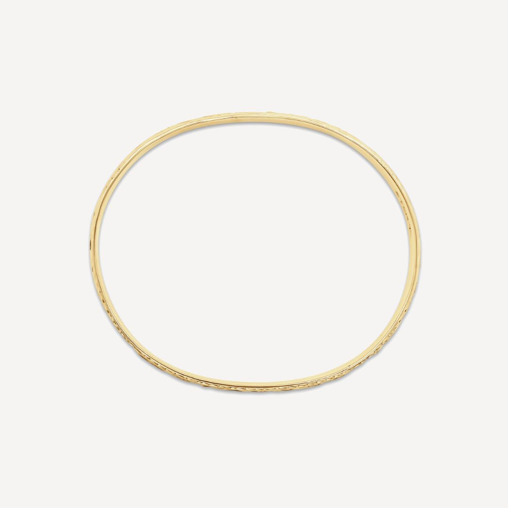 8mm Personalized Heirloom Bangle (Sterling Silver)
