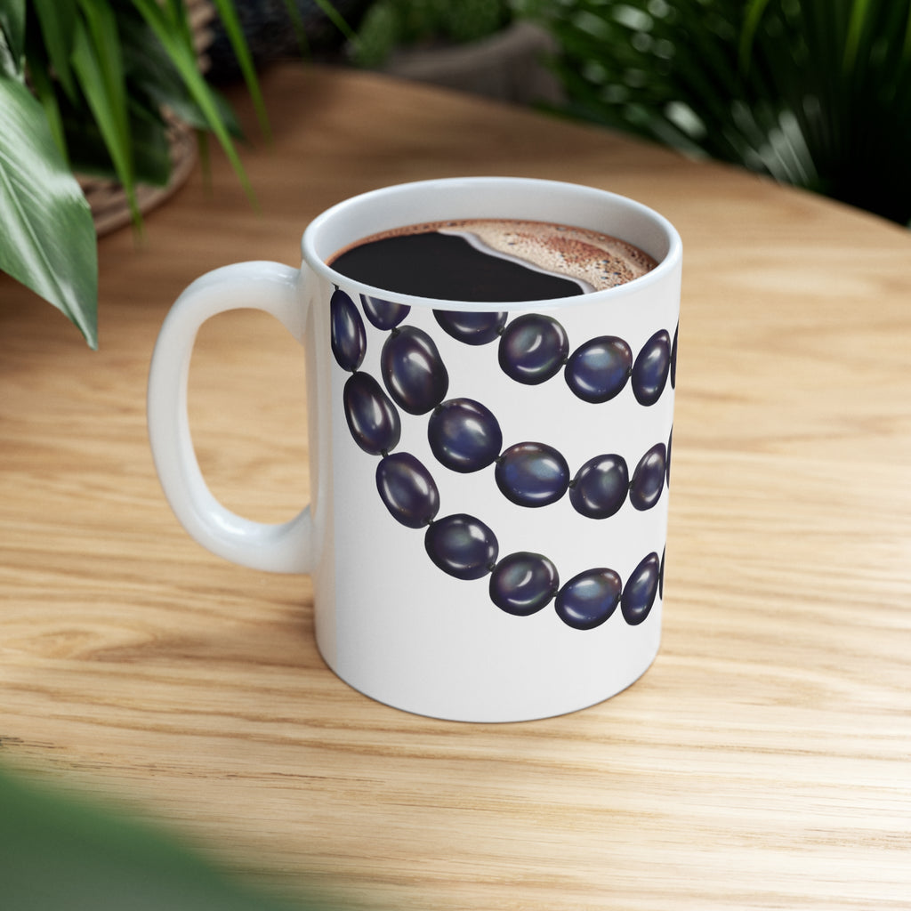 Tahitian Pearl Multi-Strand Ceramic Mug (11oz)