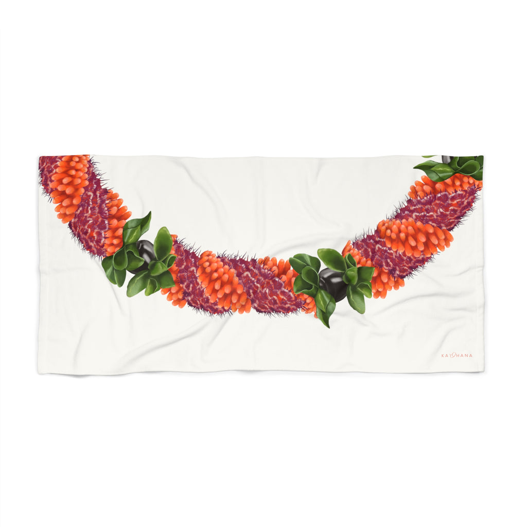 Cigar Lei Beach Towel