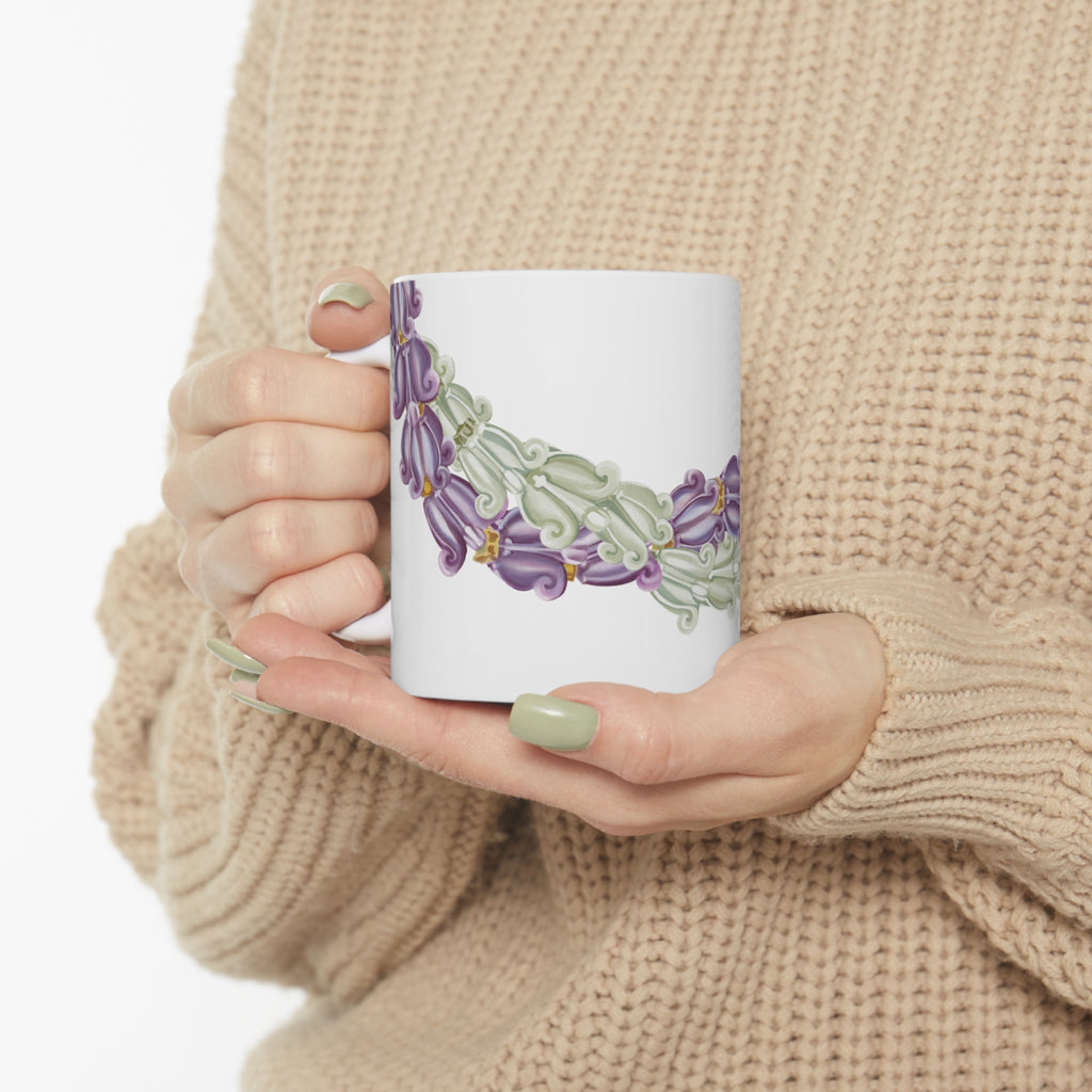 Mixed Crown Twist Lei Ceramic Mug (11oz)