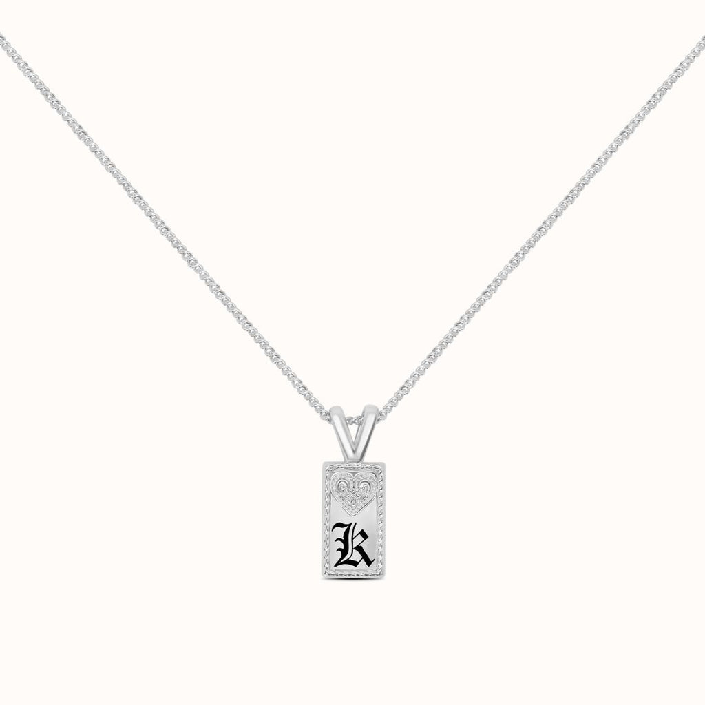 8mm Mini Kealoha Heirloom Initial Necklace