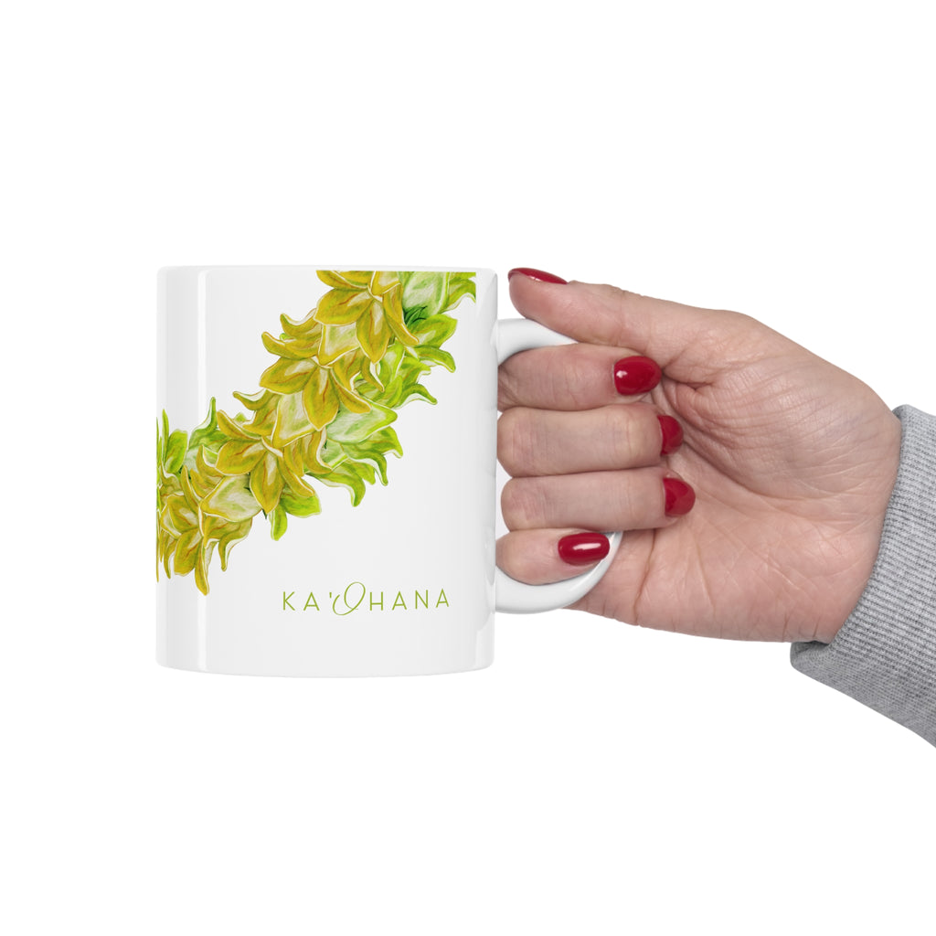 Pakalana Twist Lei Ceramic Mug (11oz)