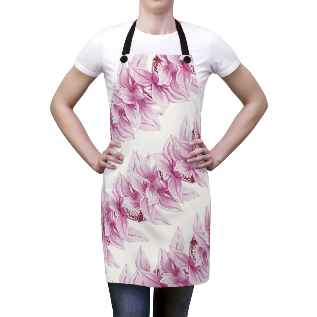 Pink Orchid Strand Apron