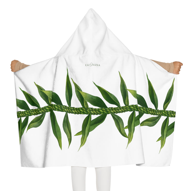 Ti-Leaf Strand Keiki Hooded Towel