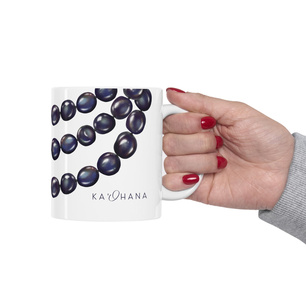 Tahitian Pearl Multi-Strand Ceramic Mug (11oz)
