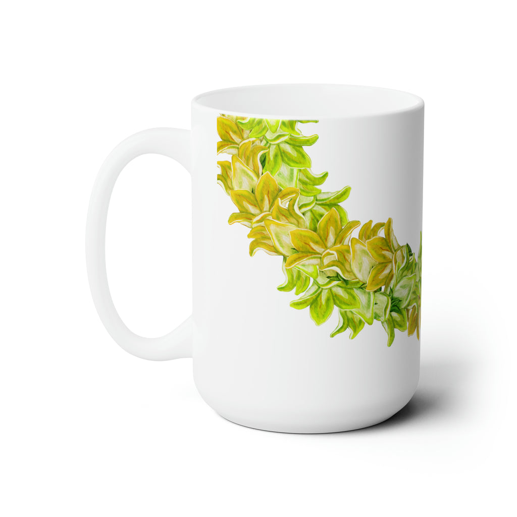 Pakalana Twist Lei Ceramic Mug (15oz)