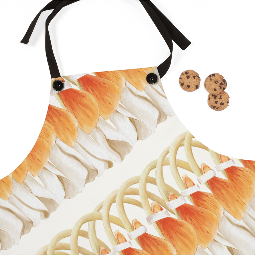 Orange Ginger Strand Apron