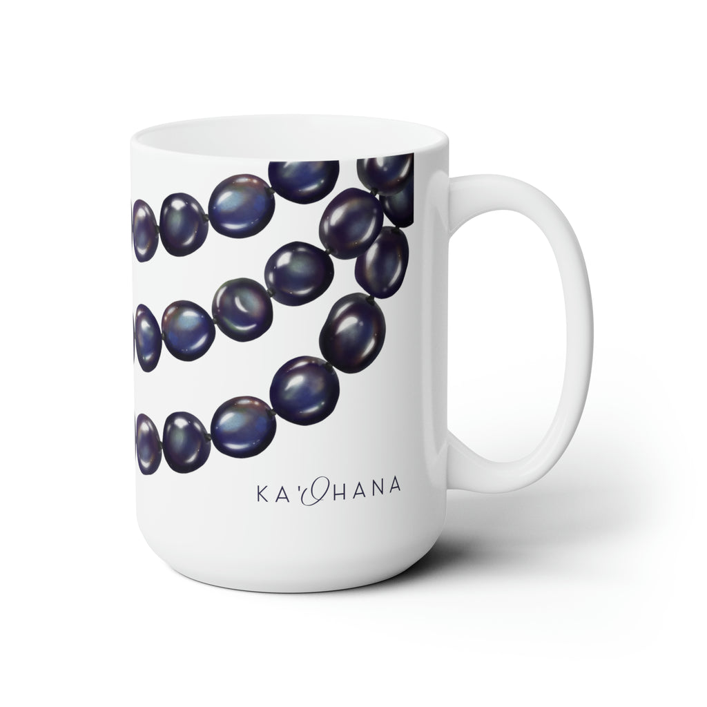 Tahitian Pearl Strand Ceramic Mug (15oz)