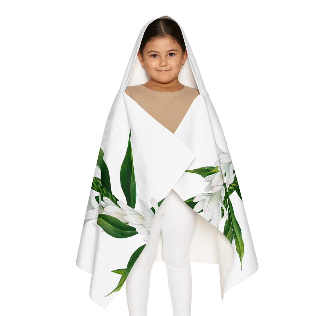 Ti-Leaf + Tuberose Lei Keiki Hooded Towel
