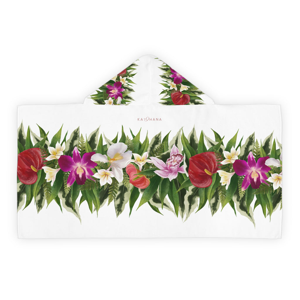 Haku Lei Keiki Hooded Towel