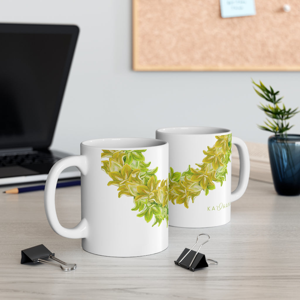 Pakalana Twist Lei Ceramic Mug (11oz)