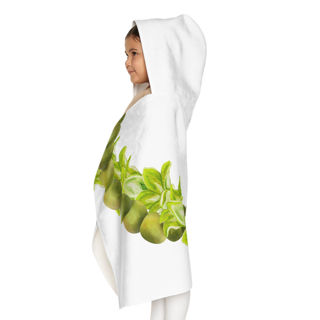 Mokihana + Pakalana Lei Youth Hooded Towel