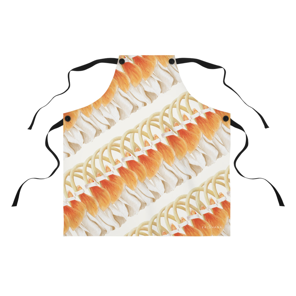Orange Ginger Strand Apron