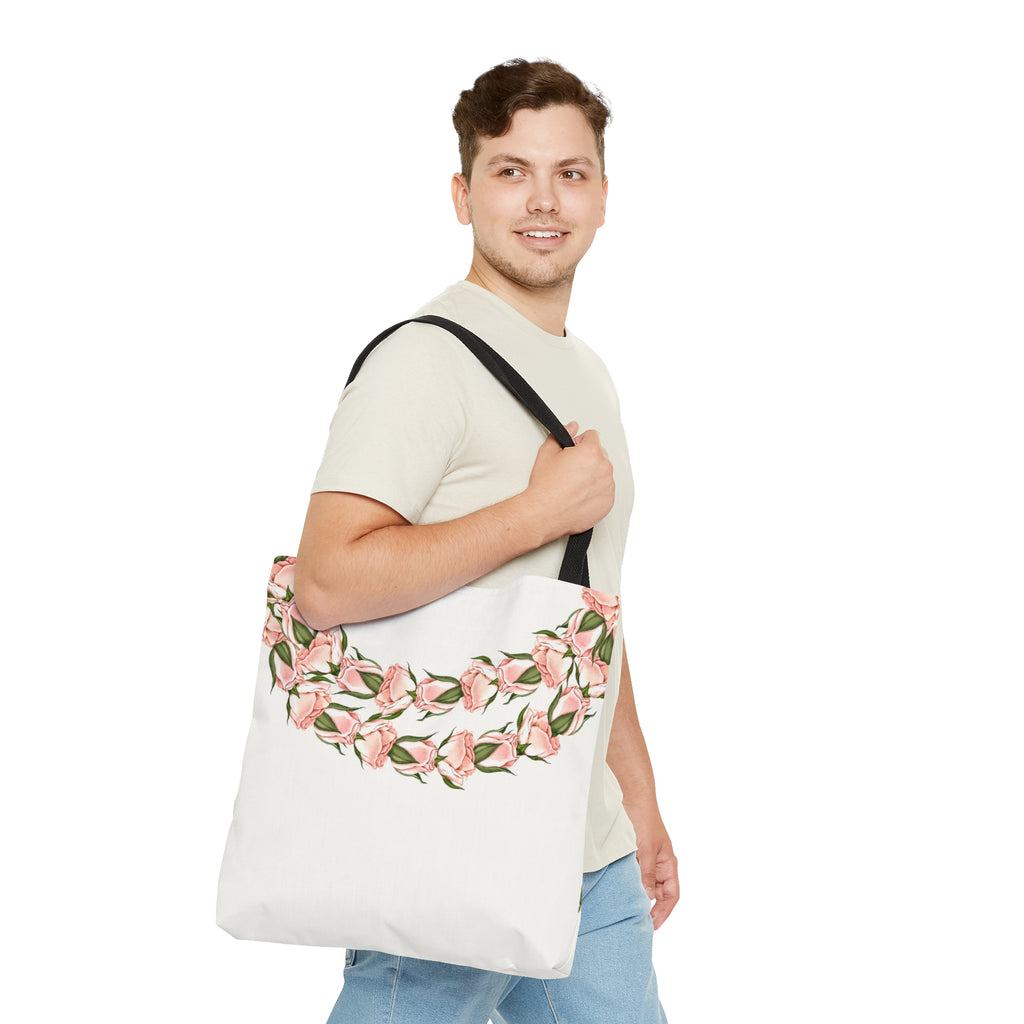 Rosebud Lei Tote Bag