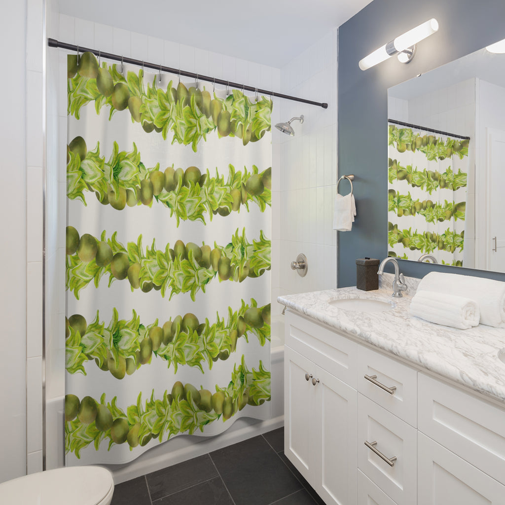 Mokihana + Pakalana Strand Shower Curtain