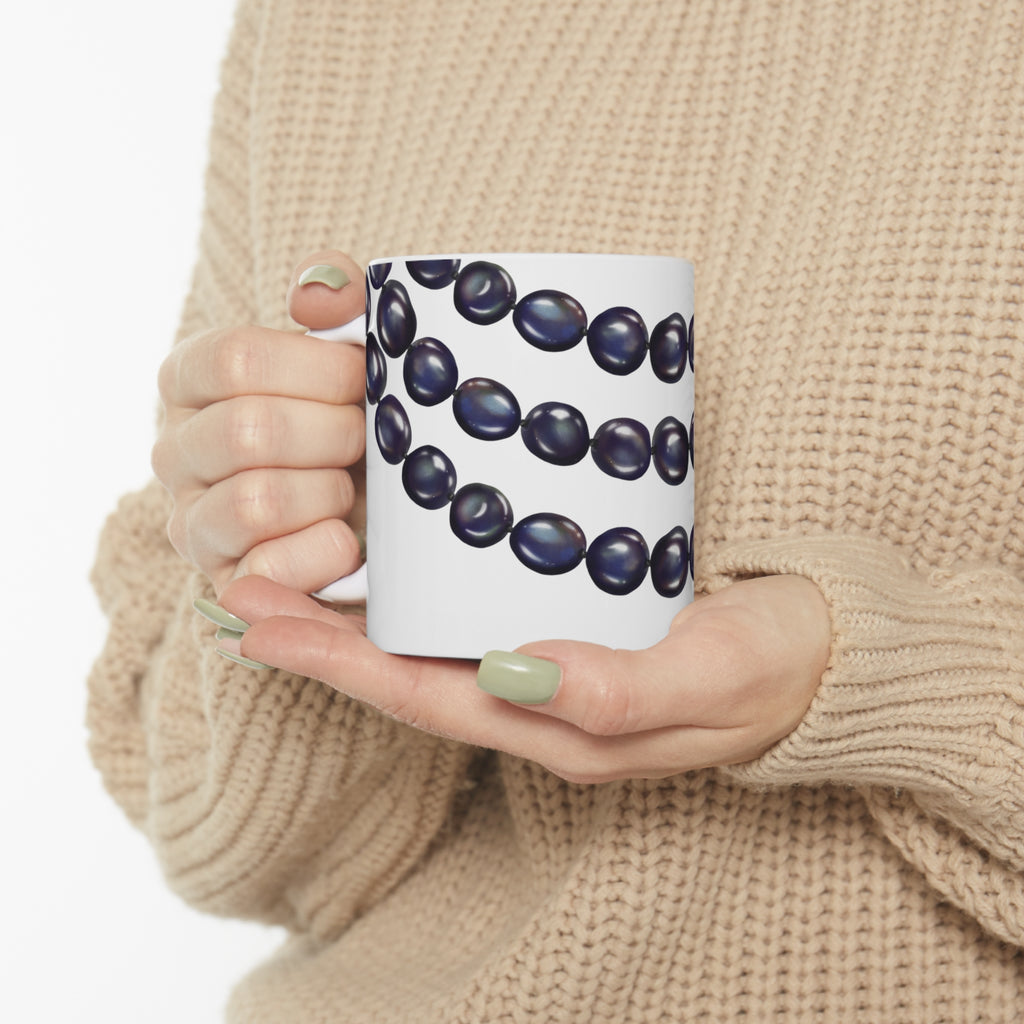 Tahitian Pearl Multi-Strand Ceramic Mug (11oz)