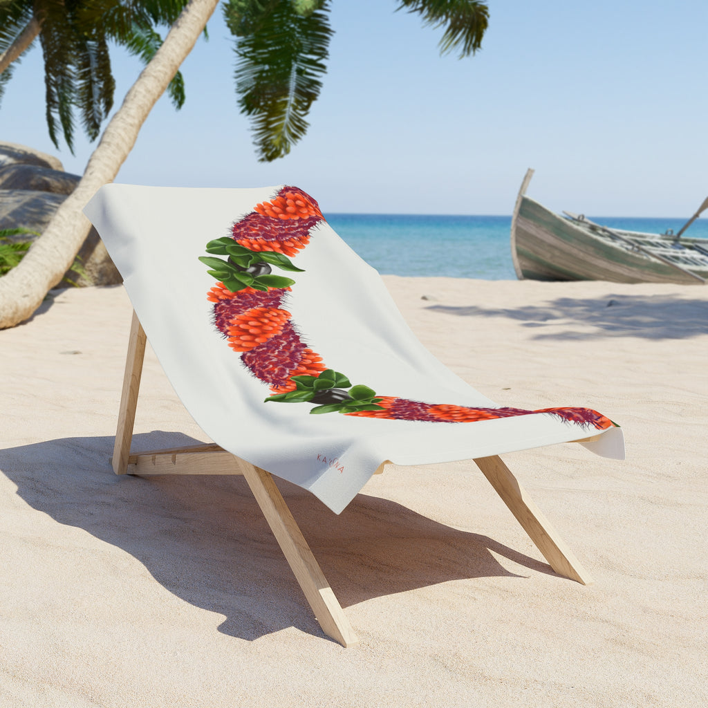 Cigar Lei Beach Towel