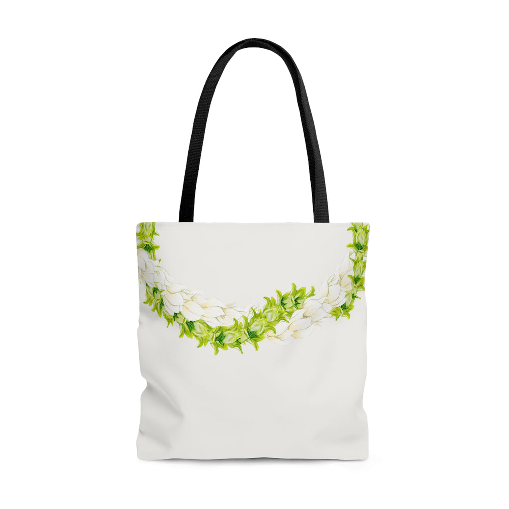 Pakalana + Pikake Twist Lei Tote Bag