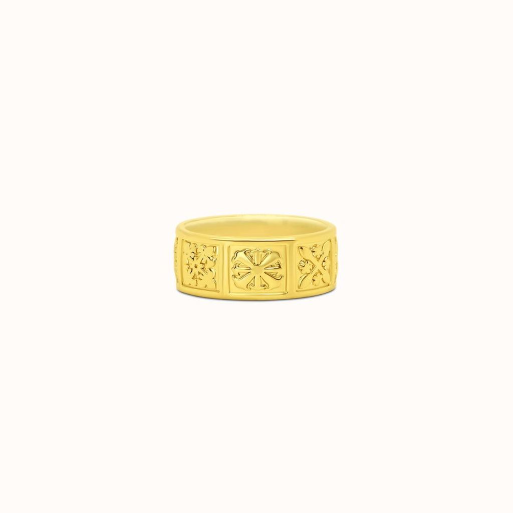 8mm Edena Heirloom Personalized Ring
