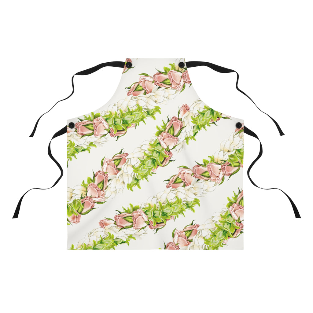 Pakalana, Rosebud + Pikake Twist Strand Apron