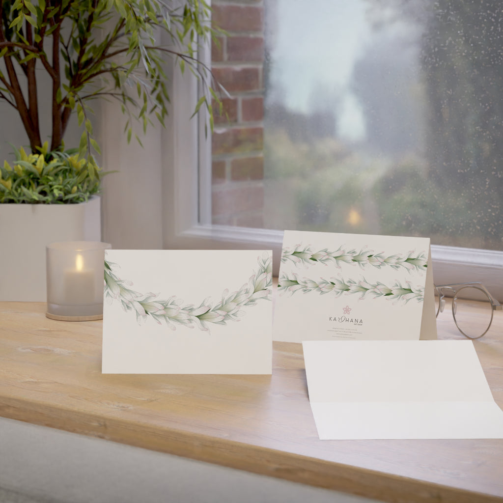 Tuberose Lei Greeting Card