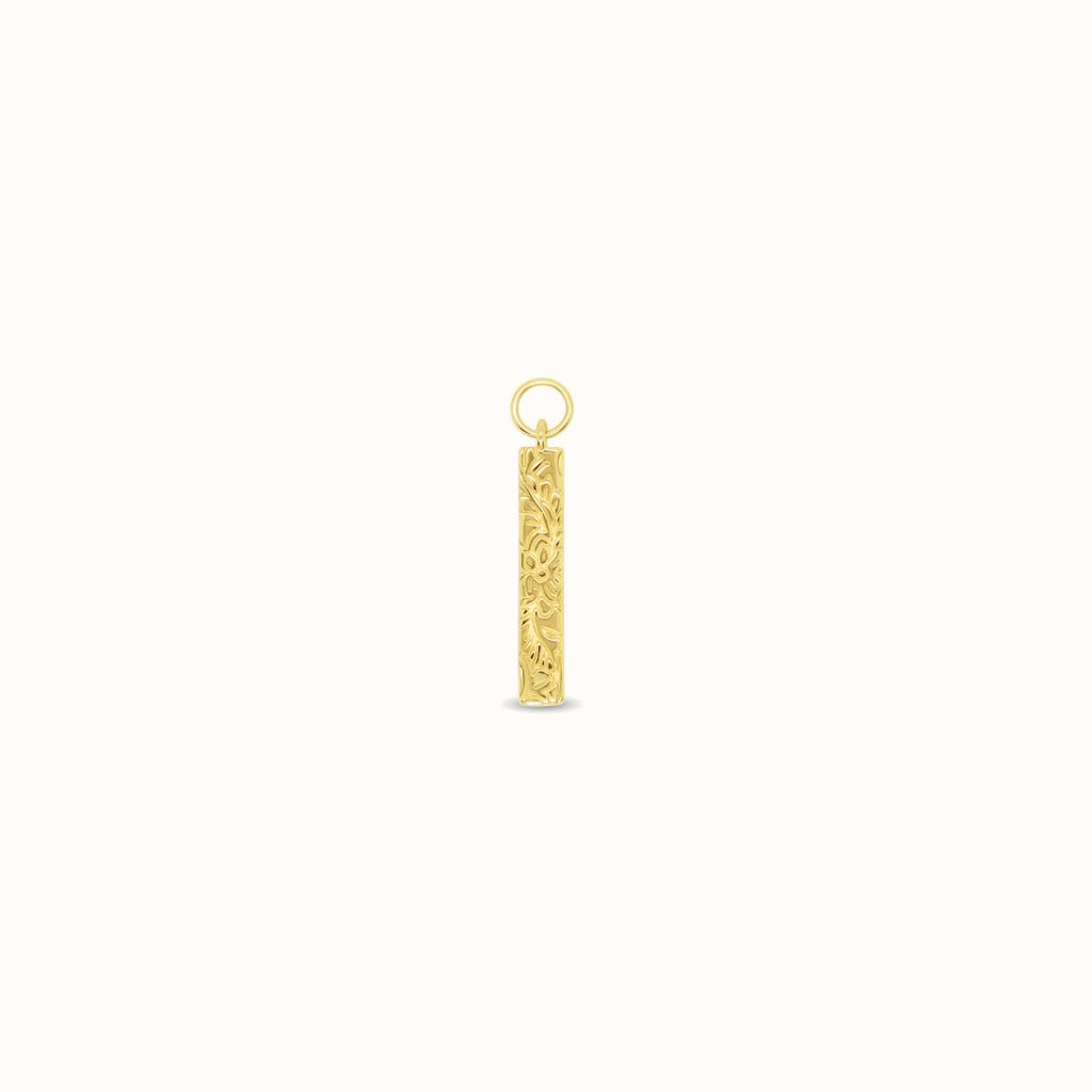 Heirloom Bar Hoop Charm