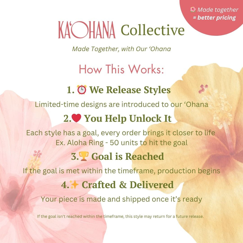 Kūlia Triple Plumeria Band