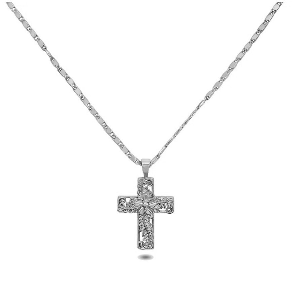 Leilani Heirloom Cross Pendant Necklace