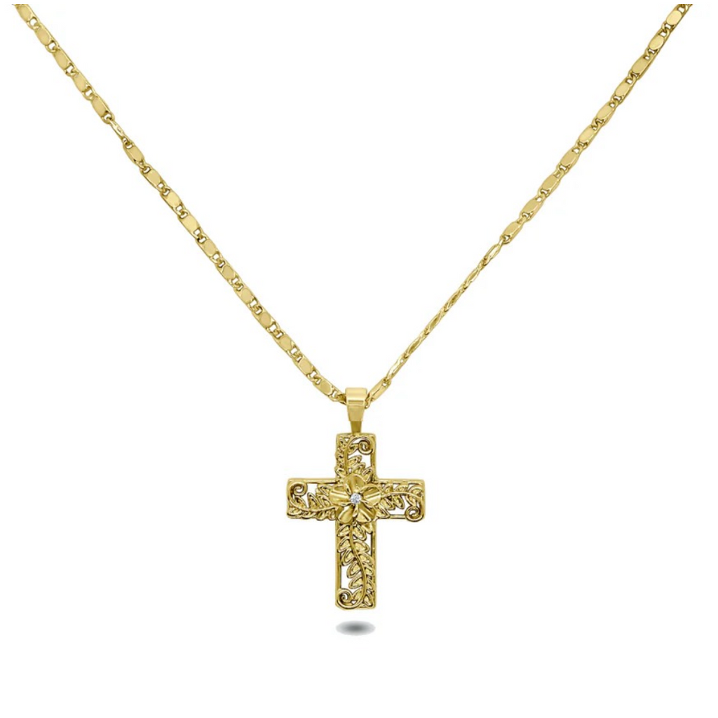 Leilani Heirloom Cross Pendant Necklace