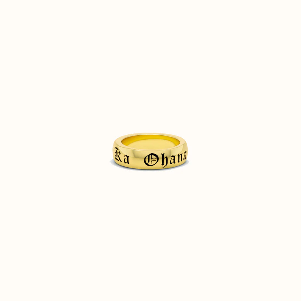 6mm Ho’omaka Personalized Ring
