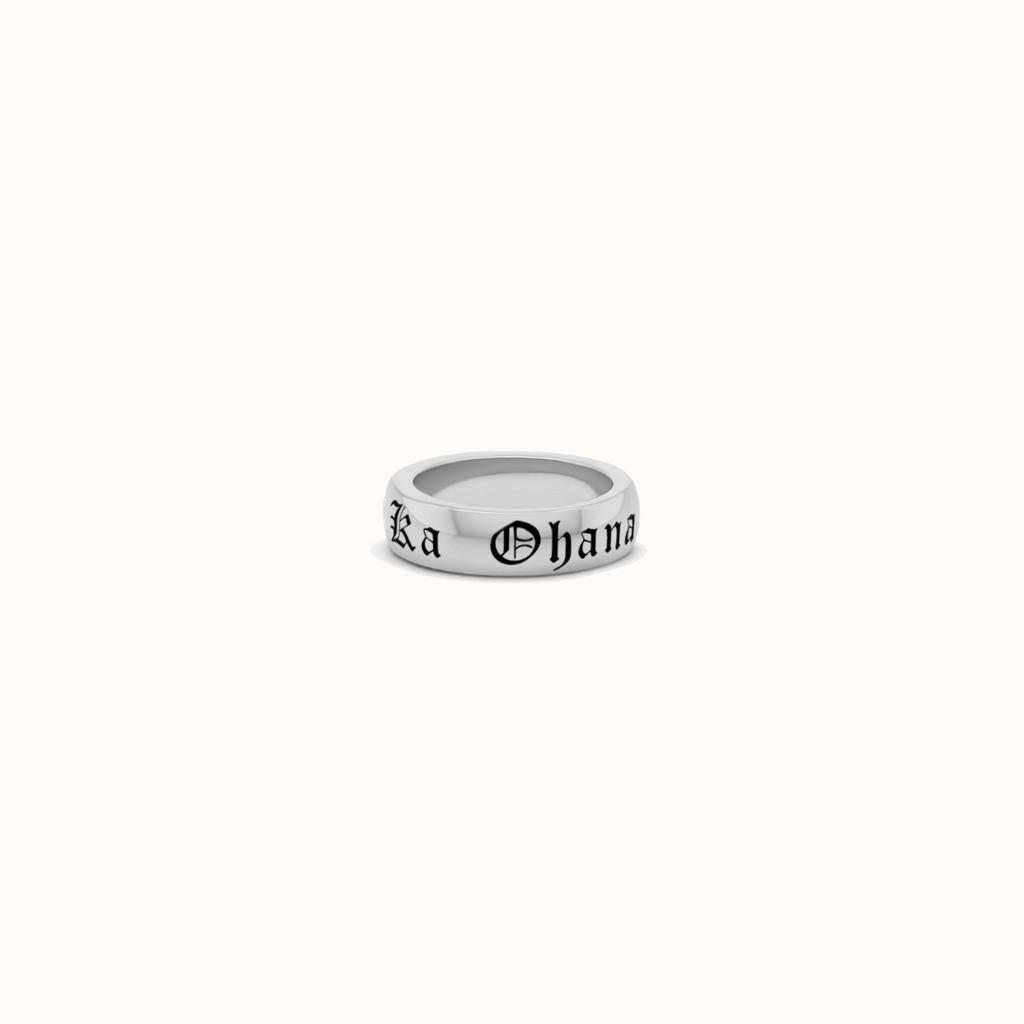 6mm Ho'omaka Personalized Ring