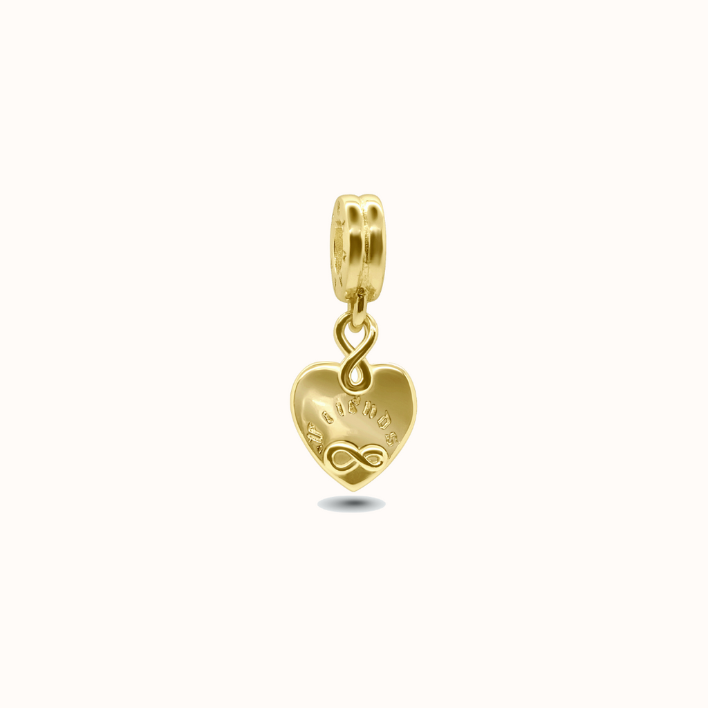 Ho'aloha (Friends) Heart Charm