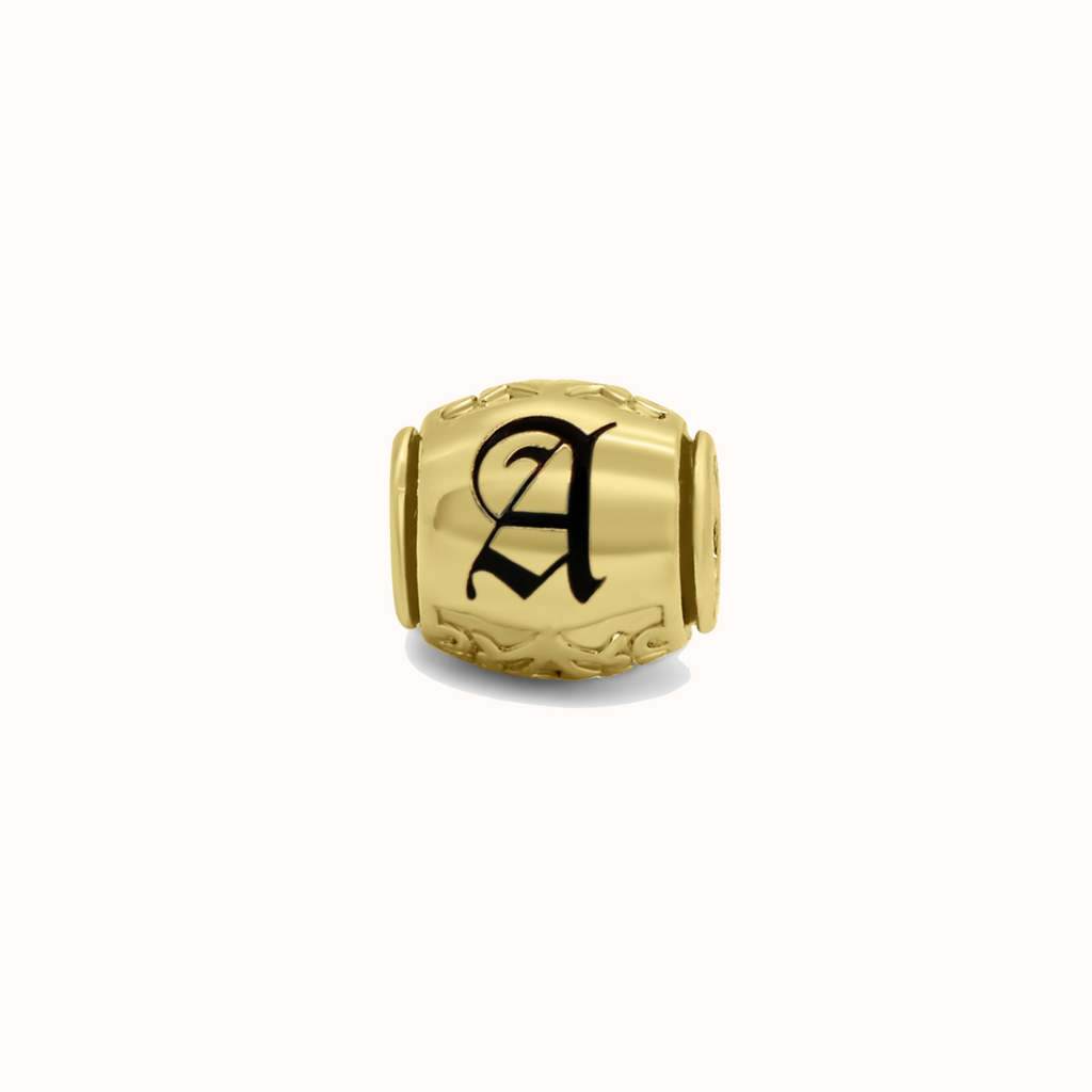 Heirloom Initial Letter Bead