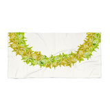 Pakalana Twist Lei Beach Towel